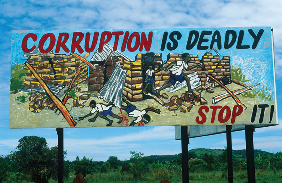Corruption is deadly, stop it
