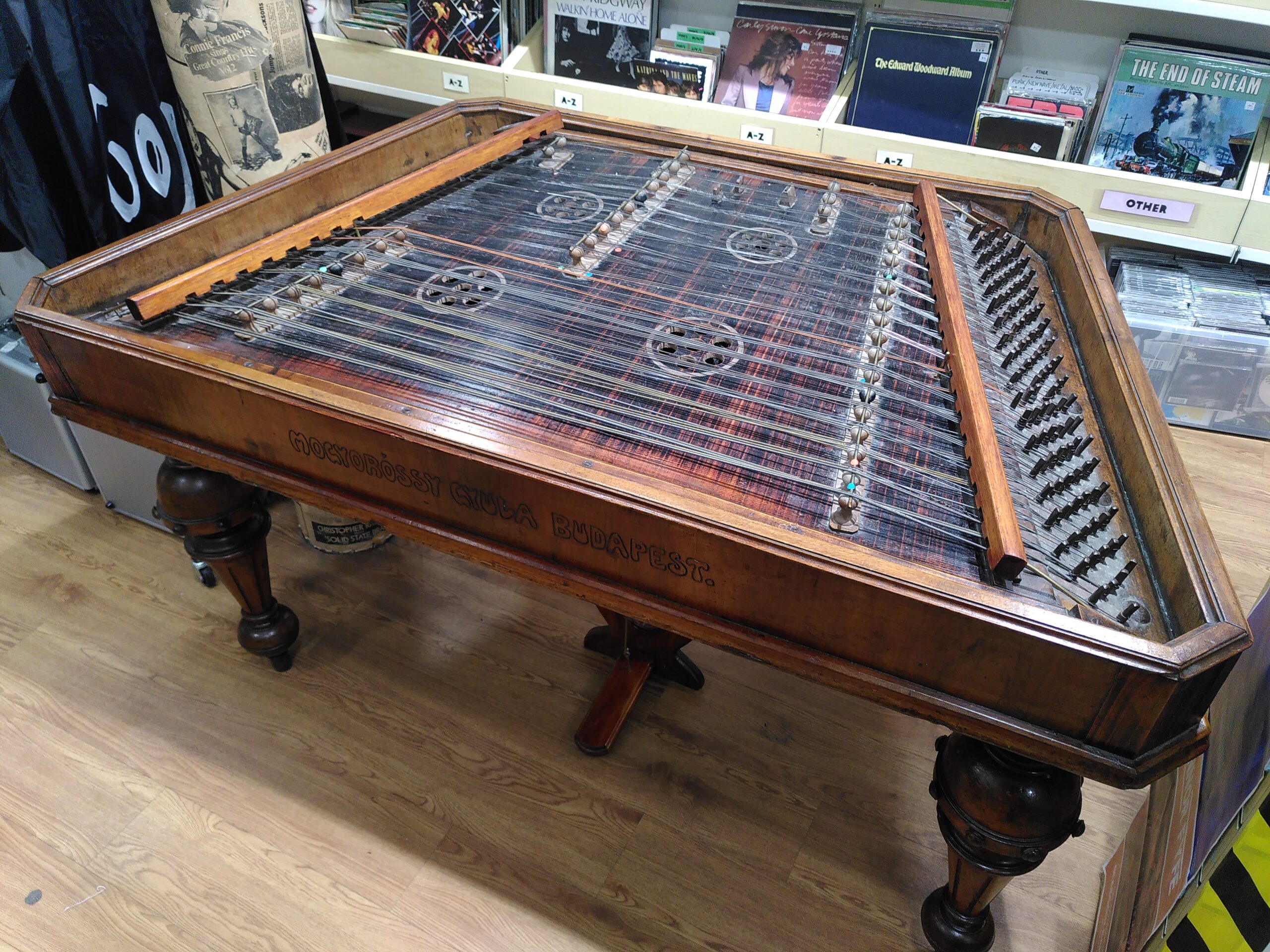 Cimbalom in Oxfam Music Shop