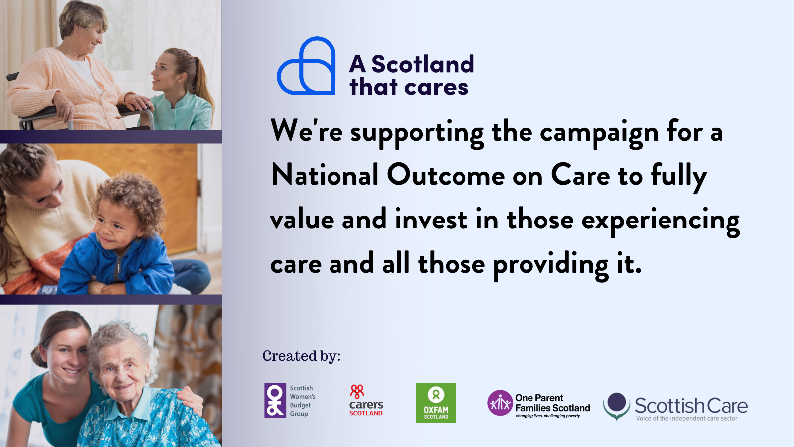 Scotland’s paid and unpaid carers have been undervalued and overlooked for far too long