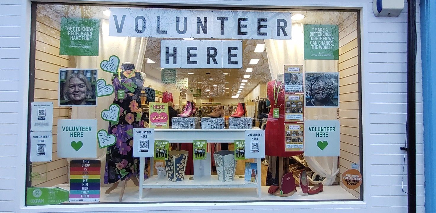 Milngavie Oxfam shop appeals for more volunteers